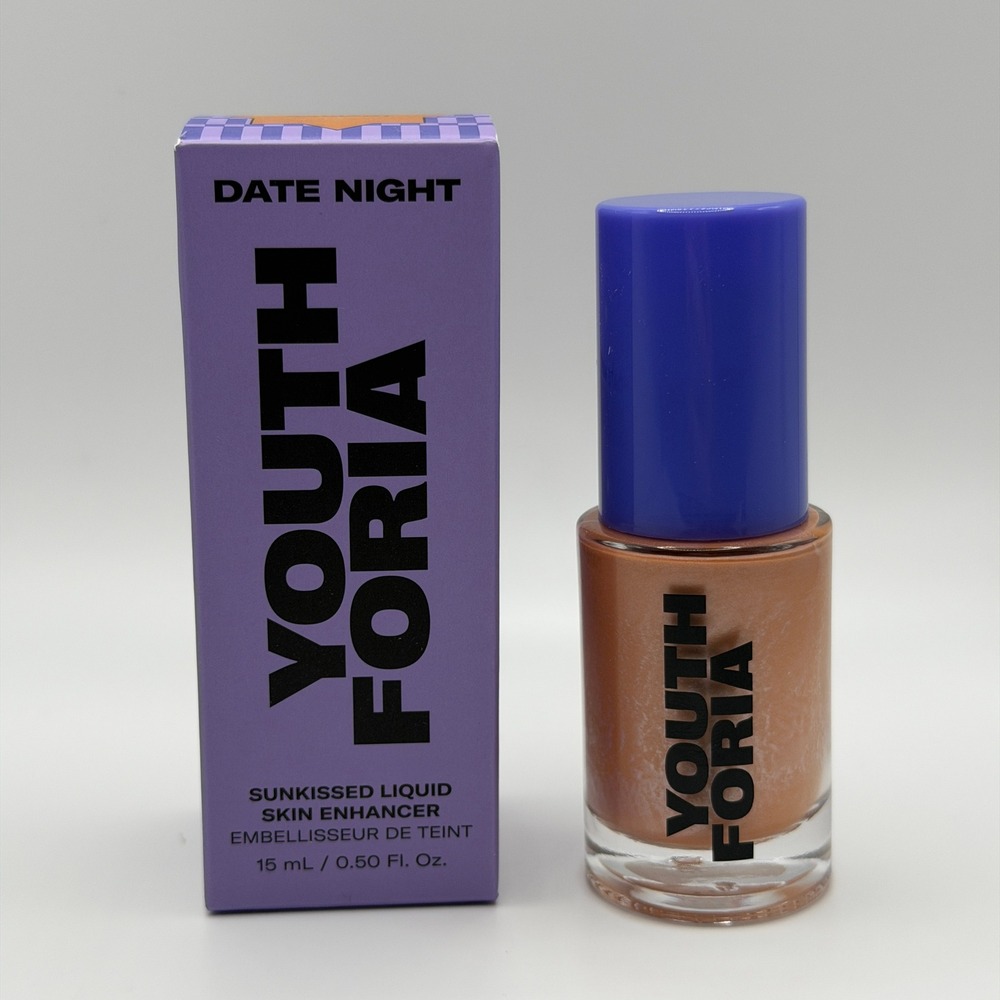 Youthforia Date Night Sunkissed Liquid Skin Enhancer Bronzer Highlighter NIB